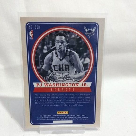 PJ Washington RC 2 Lot Recon and Hometown Heroes's - Picture 4 of 6